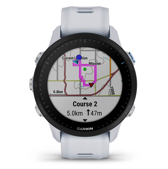 Смарт-годинник Garmin Forerunner 955 Whitestone (010-02638-11/31) 101931 фото