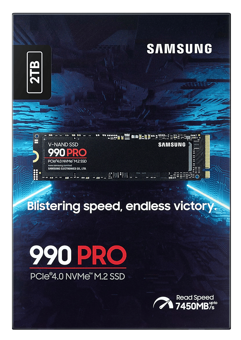 SSD накопичувач Samsung 990 PRO 2 TB (MZ-V9P2T0BW) 222593 фото