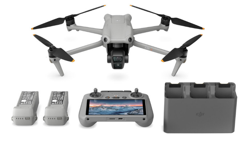 Квадрокоптер DJI Air 3 Drone Fly More Combo with RC 2 (CP.MA.00000693.01) 103752 фото