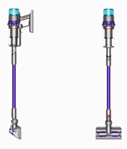 Пилосос 2в1 (вертикальний + ручний) Dyson Gen5detect Absolute Nickel/Purple (446989-01) 103658 фото